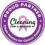 Cleaning For A Reason proud partner badge