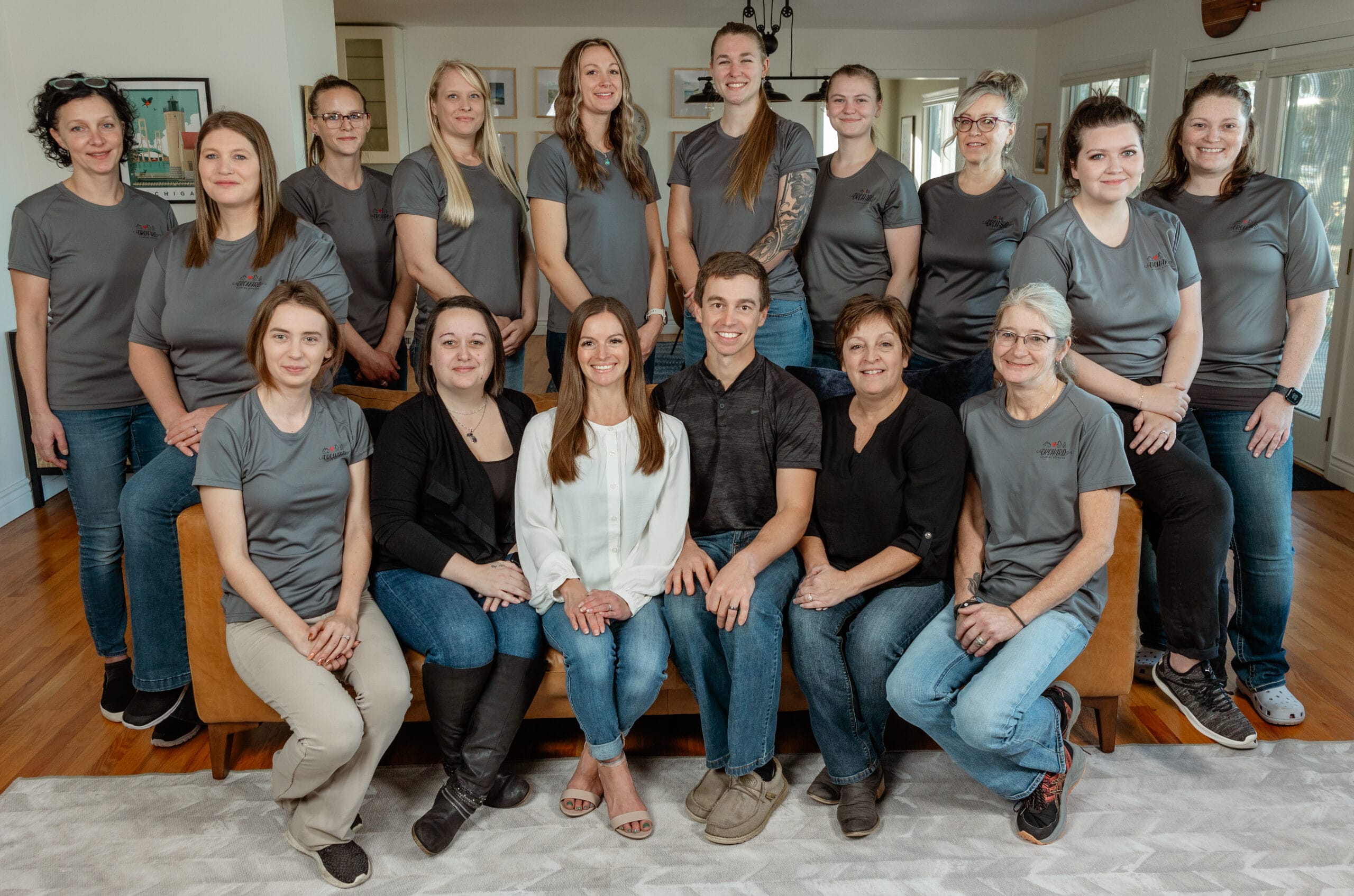 The Orchard Cleaning Services team in Traverse City, Michigan