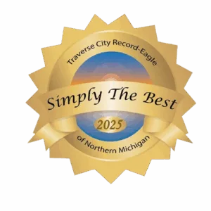 Simply The Best of Northern Michigan 2025 award badge